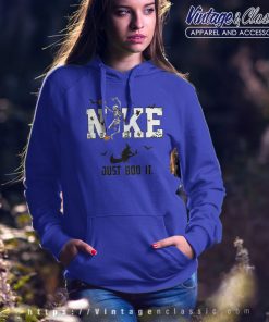 Nike Just Boo It Swoosh Skeleton Hoodie
