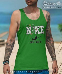 Nike Just Boo It Swoosh Skeleton Tank Top Racerback
