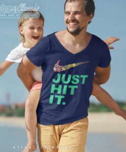 Nike Just Hit It V Neck TShirt