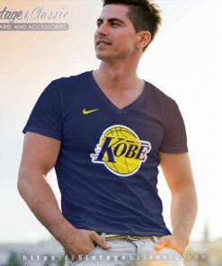 Nike Kobe Bryant Los Angeles Lakers V Neck TShirt