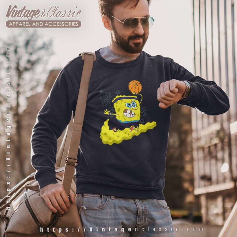 Nike Kyrie Spongebob Basketball Sweatshirt Nike Kyrie Spongebob Basketball Sweatshirt