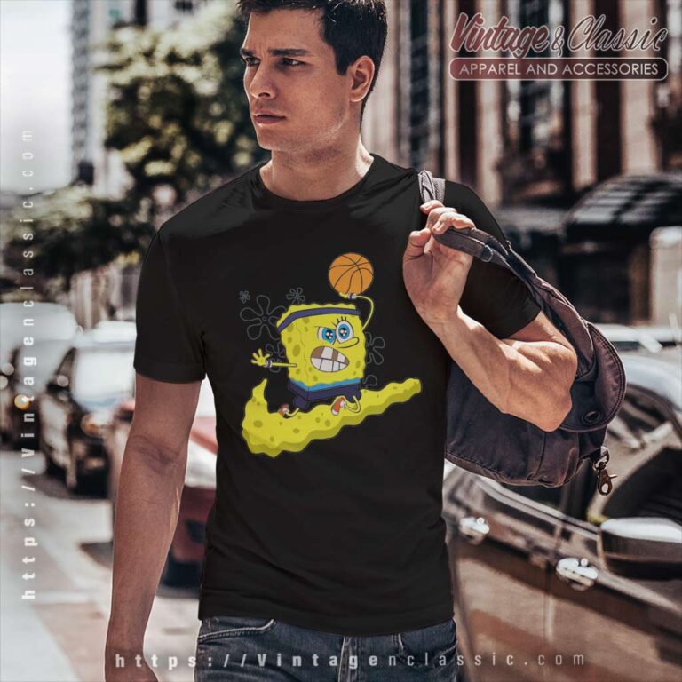 Nike Kyrie Spongebob Basketball T Shirt Nike Kyrie Spongebob Basketball T Shirt