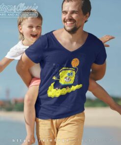 Nike Kyrie Spongebob Basketball V Neck TShirt