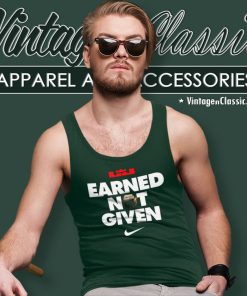 Nike Lebron James Earned Not Given Championship Ring Tank Top Racerback