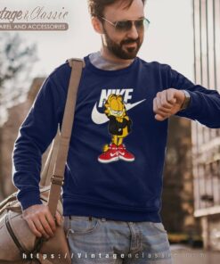 Nike Logo And Garfield Shirt 4 Nike Logo And Garfield Sweatshirt