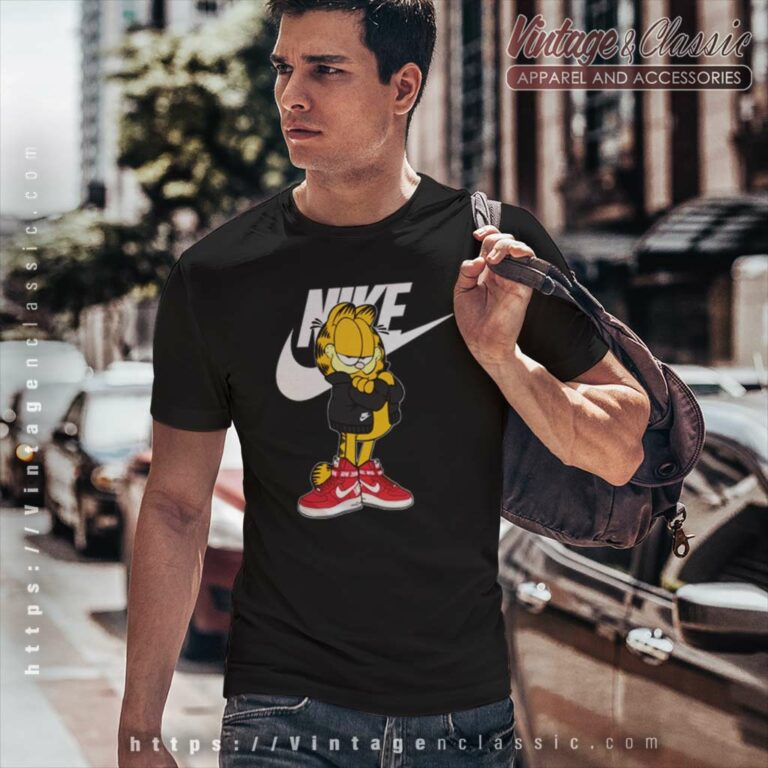 Nike Logo And Garfield T Shirt Nike Logo And Garfield T Shirt