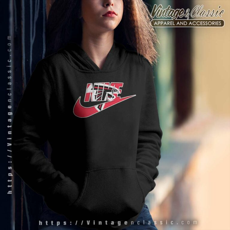 Nike Logo Atlanta Falcons Hoodie Nike Logo Atlanta Falcons Hoodie