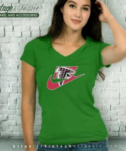 Nike Logo Atlanta Falcons V Neck TShirt