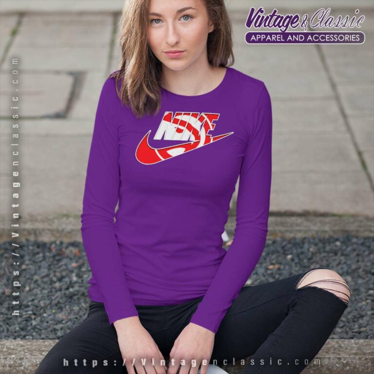 Nike Logo Atlanta Hawks Long Sleeve Tee Nike Logo Atlanta Hawks Long Sleeve Tee