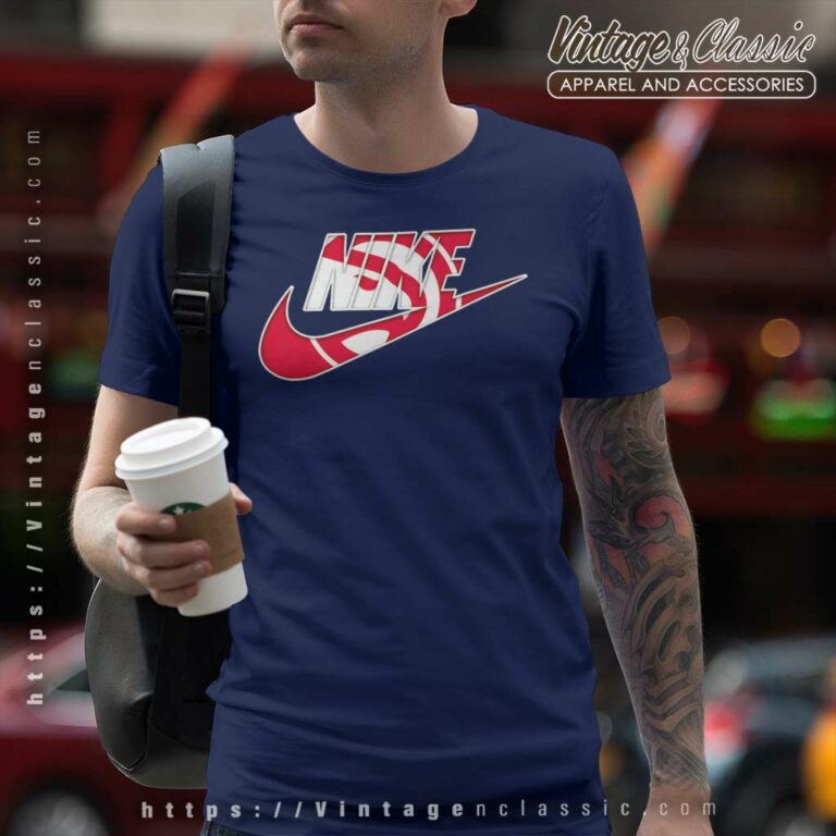 Nike Logo Atlanta Hawks T Shirt Nike Logo Atlanta Hawks T Shirt
