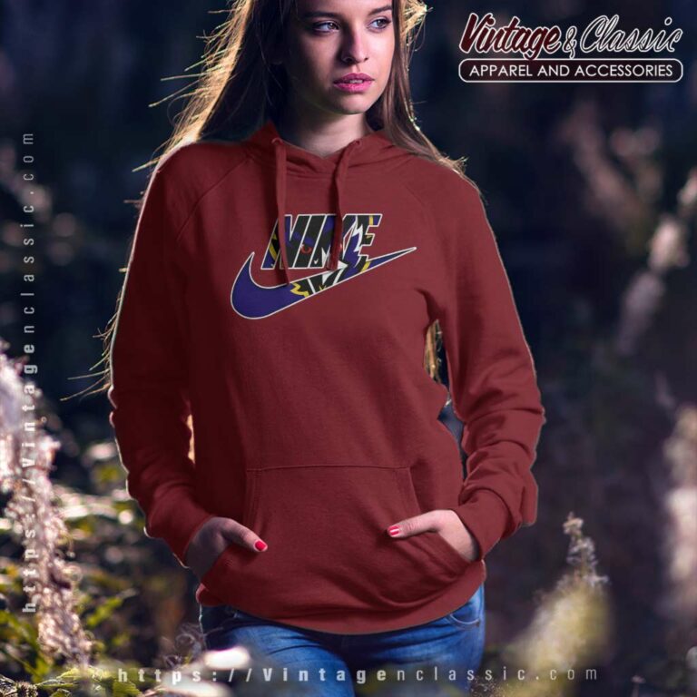 Nike Logo Baltimore Ravens Hoodie Nike Logo Baltimore Ravens Hoodie