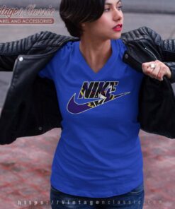 Nike Logo Baltimore Ravens V Neck TShirt