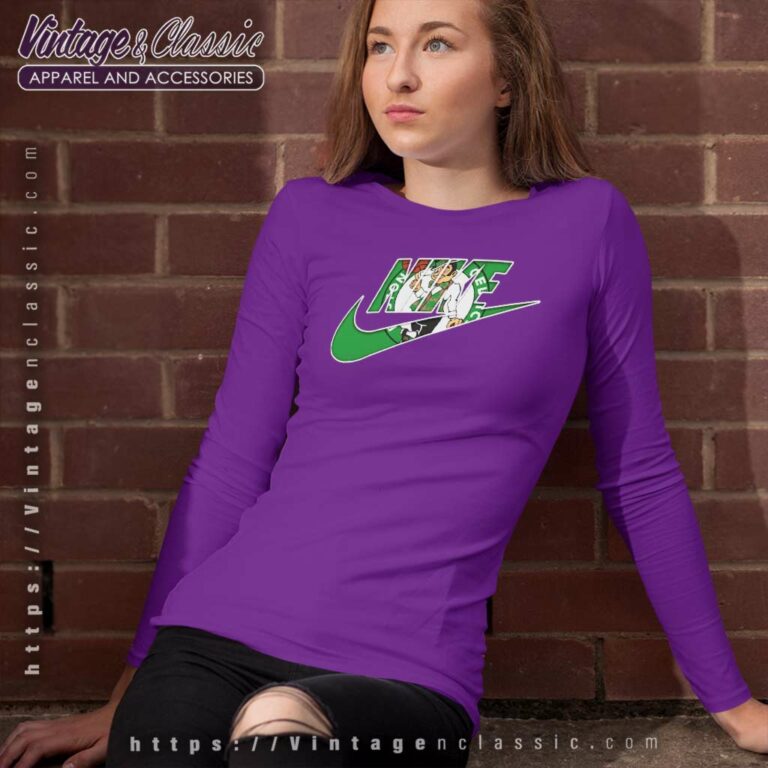 Nike Logo Boston Celtics Long Sleeve Tee Nike Logo Boston Celtics Long Sleeve Tee