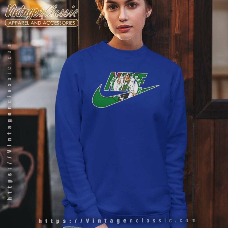Nike Logo Boston Celtics Sweatshirt Nike Logo Boston Celtics Sweatshirt