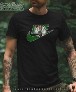 Nike Logo Boston Celtics T Shirt