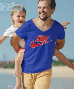 Nike Logo Boston Red Sox V Neck TShirt