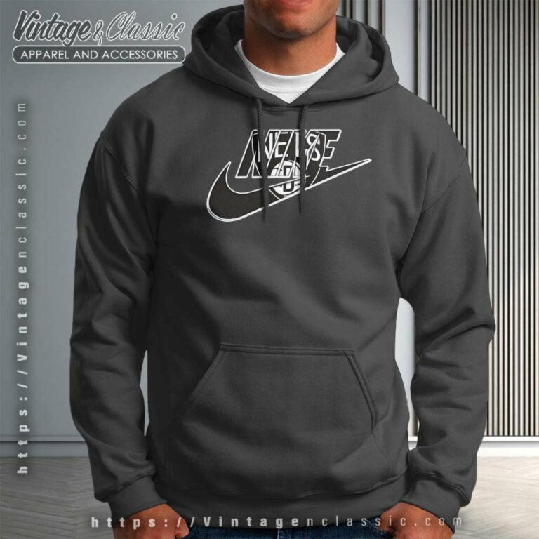 Nike Logo Brooklyn Nets Hoodie Nike Logo Brooklyn Nets Hoodie