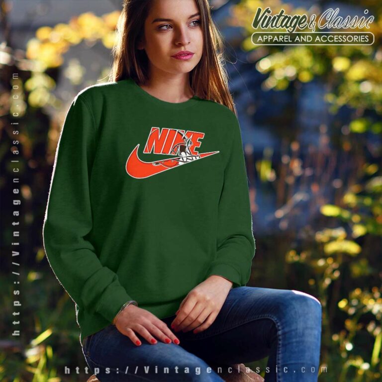 Nike Logo Cleveland Browns Sweatshirt Nike Logo Cleveland Browns Sweatshirt