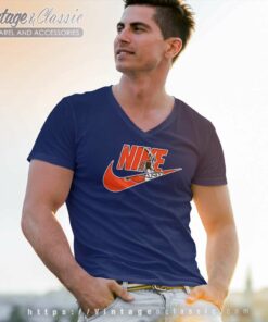Nike Logo Cleveland Browns V Neck TShirt