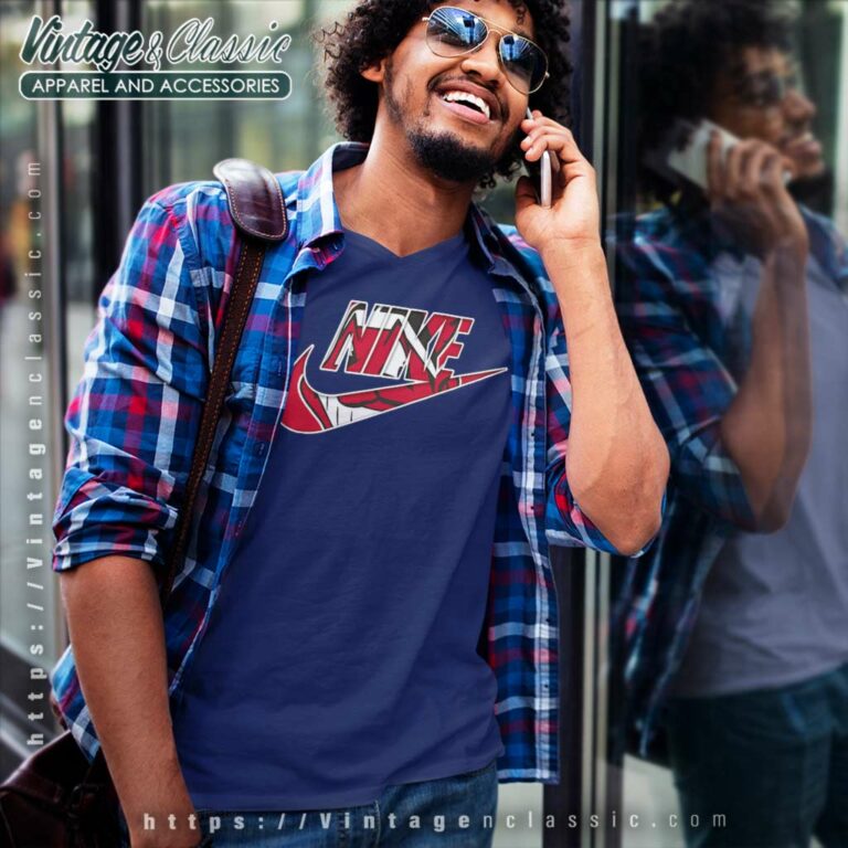 Nike Logo Cleveland Guardians V Neck TShirt Nike Logo Cleveland Guardians V Neck TShirt