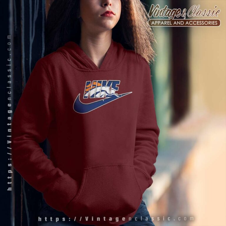 Nike Logo Denver Broncos Hoodie Nike Logo Denver Broncos Hoodie