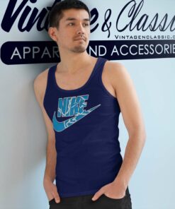 Nike Logo Detroit Lions Tank Top Racerback