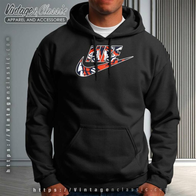 Nike Logo Detroit Tigers Hoodie Nike Logo Detroit Tigers Hoodie