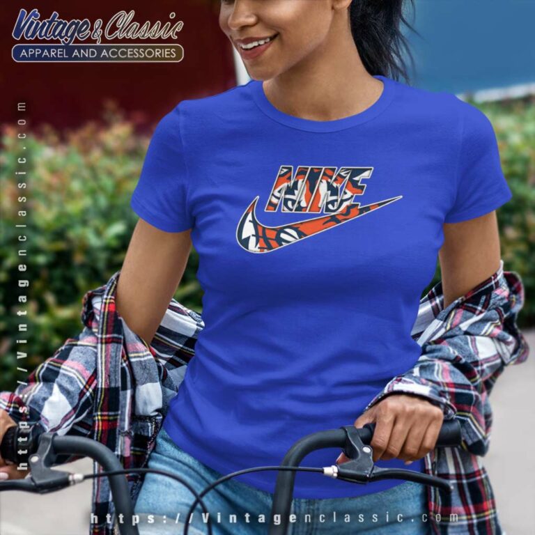 Nike Logo Detroit Tigers Women TShirt Nike Logo Detroit Tigers Women TShirt