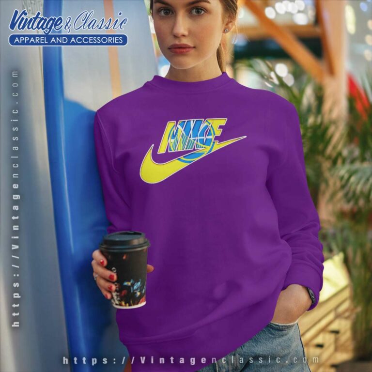 Nike Logo Golden State Warriors Sweatshirt Nike Logo Golden State Warriors Sweatshirt