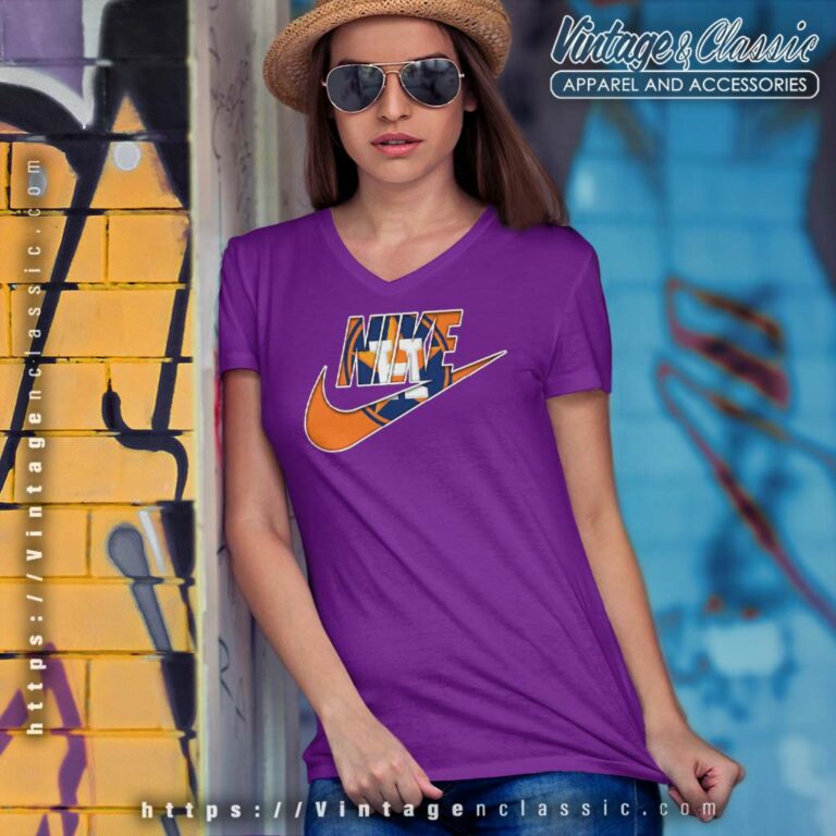 Nike Logo Houston Astros V Neck TShirt Nike Logo Houston Astros V Neck TShirt