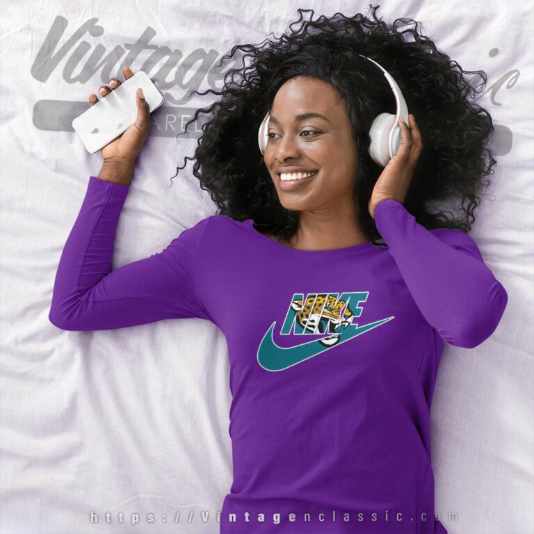 Nike Logo Jacksonville Jaguars Long Sleeve Tee Nike Logo Jacksonville Jaguars Long Sleeve Tee
