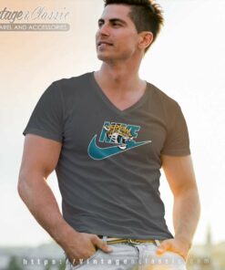 Nike Logo Jacksonville Jaguars V Neck TShirt