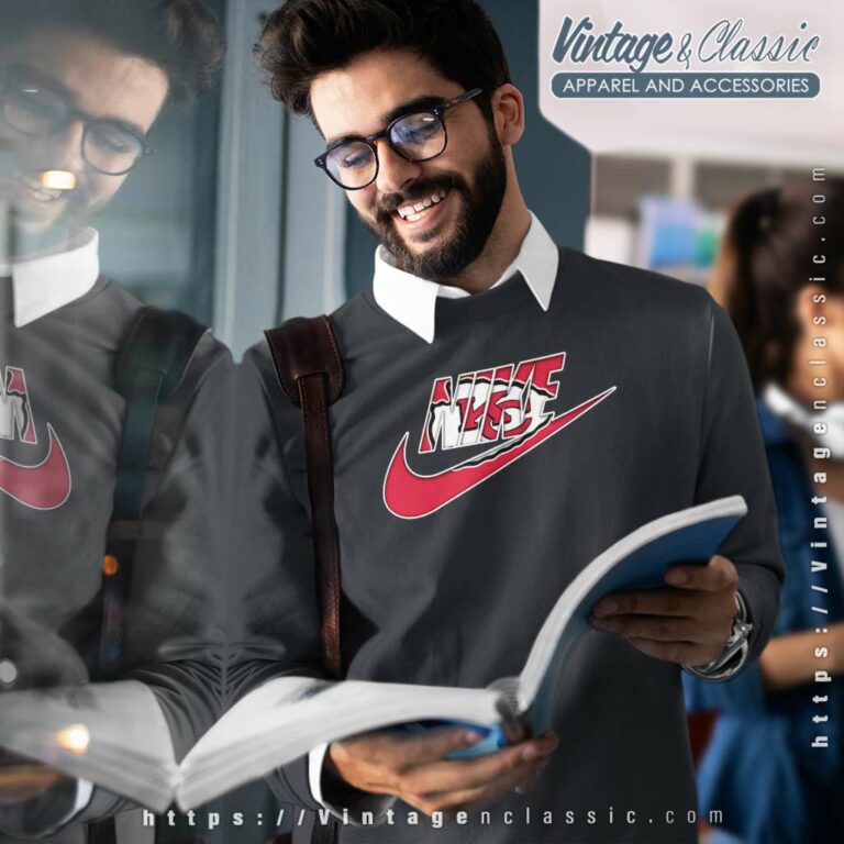 Nike Logo Kansas City Chiefs Sweatshirt Nike Logo Kansas City Chiefs Sweatshirt