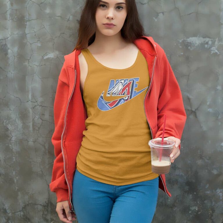 Nike Logo Los Angeles Angels Tank Top Racerback Nike Logo Los Angeles Angels Tank Top Racerback