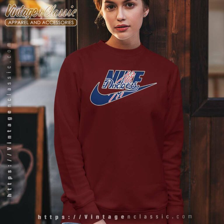 Nike Logo Los Angeles Dodgers Sweatshirt Nike Logo Los Angeles Dodgers Sweatshirt