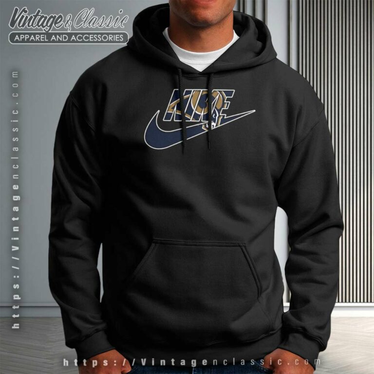 Nike Logo Los Angeles Rams Hoodie Nike Logo Los Angeles Rams Hoodie