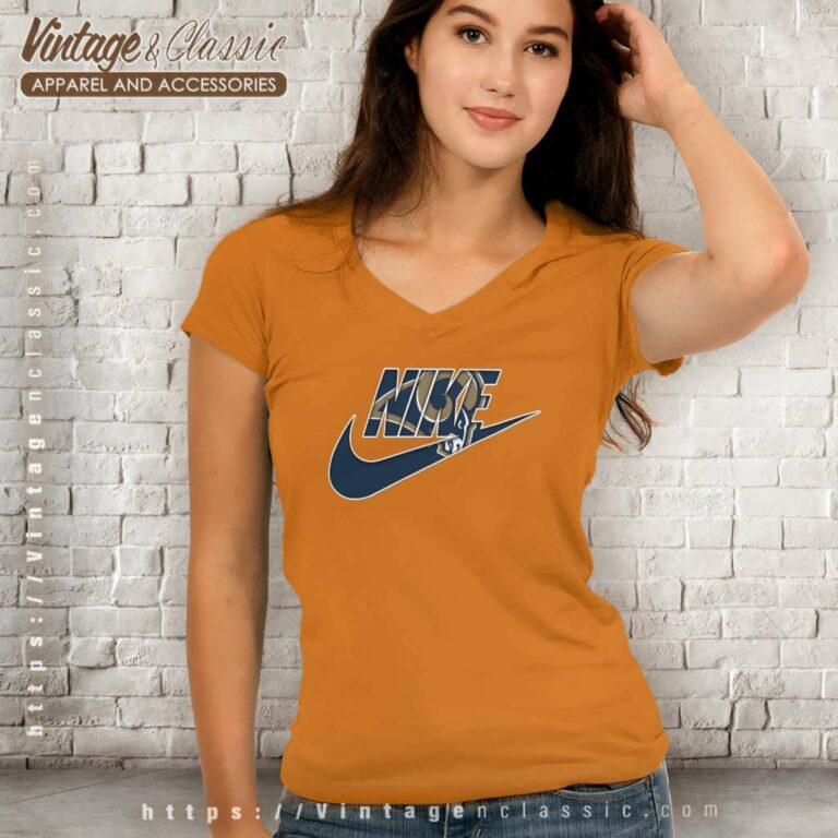 Nike Logo Los Angeles Rams V Neck TShirt Nike Logo Los Angeles Rams V Neck TShirt