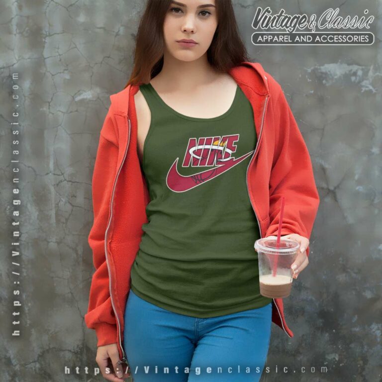 Nike Logo Miami Heat Tank Top Racerback Nike Logo Miami Heat Tank Top Racerback