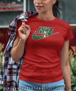 Nike Logo Milwaukee Bucks Shirt 6 Nike Logo Milwaukee Bucks Women TShirt