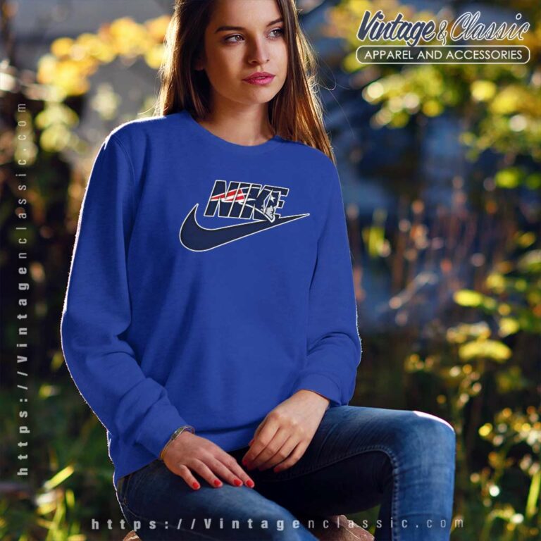 Nike Logo New England Patriots Sweatshirt Nike Logo New England Patriots Sweatshirt