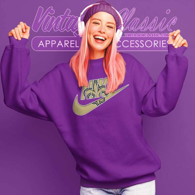 Nike Logo New Orleans Saints Sweatshirt Nike Logo New Orleans Saints Sweatshirt