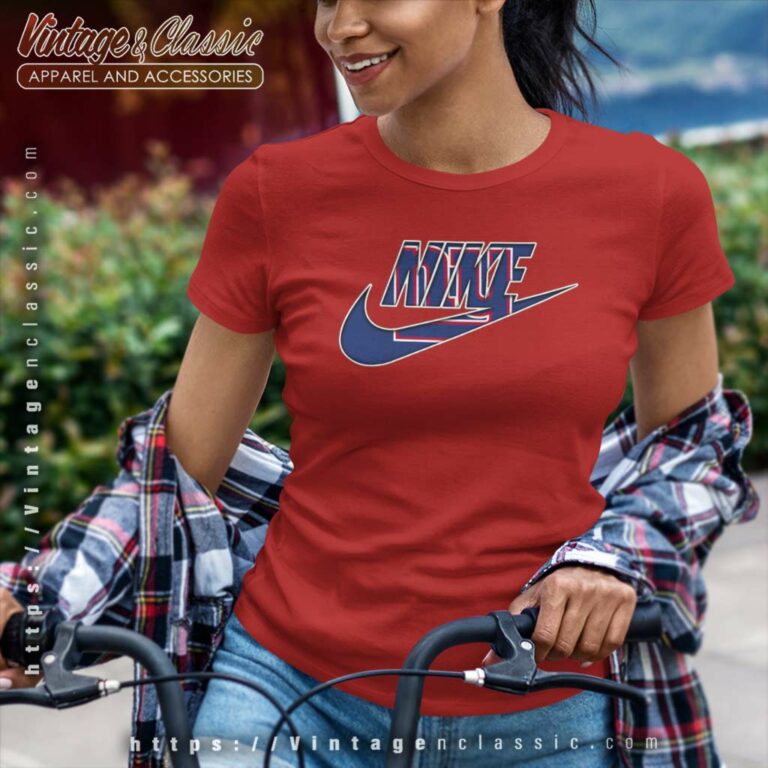 Nike Logo New York Giants Women TShirt Nike Logo New York Giants Women TShirt