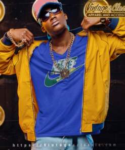 Nike Logo Oakland Athletics V Neck TShirt