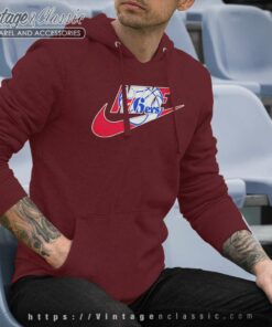 Nike Logo Philadelphia 76ers Hoodie
