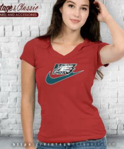 Nike Logo Philadelphia Eagles V Neck TShirt