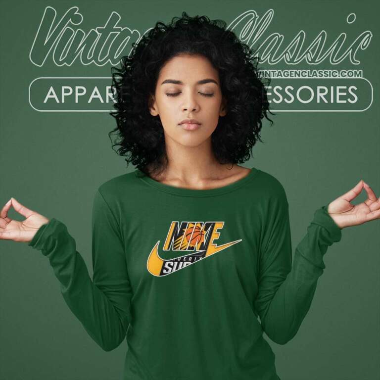 Nike Logo Phoenix Suns Long Sleeve Tee Nike Logo Phoenix Suns Long Sleeve Tee