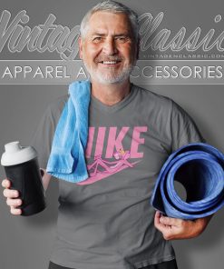Nike Logo Pink Panther V Neck TShirt