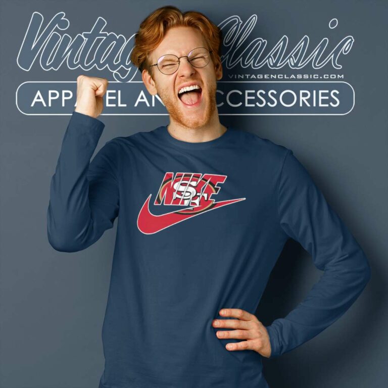 Nike Logo San Francisco 49ers Long Sleeve Tee Nike Logo San Francisco 49ers Long Sleeve Tee