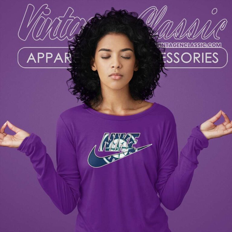 Nike Logo Seattle Mariners Long Sleeve Tee Nike Logo Seattle Mariners Long Sleeve Tee