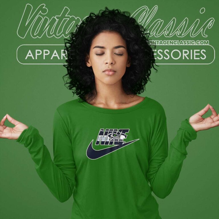 Nike Logo Seattle Seahawks Long Sleeve Tee Nike Logo Seattle Seahawks Long Sleeve Tee